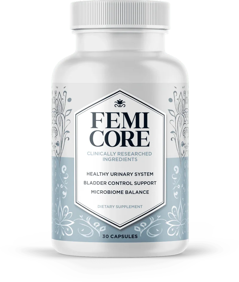 FemiCore supplement bottle